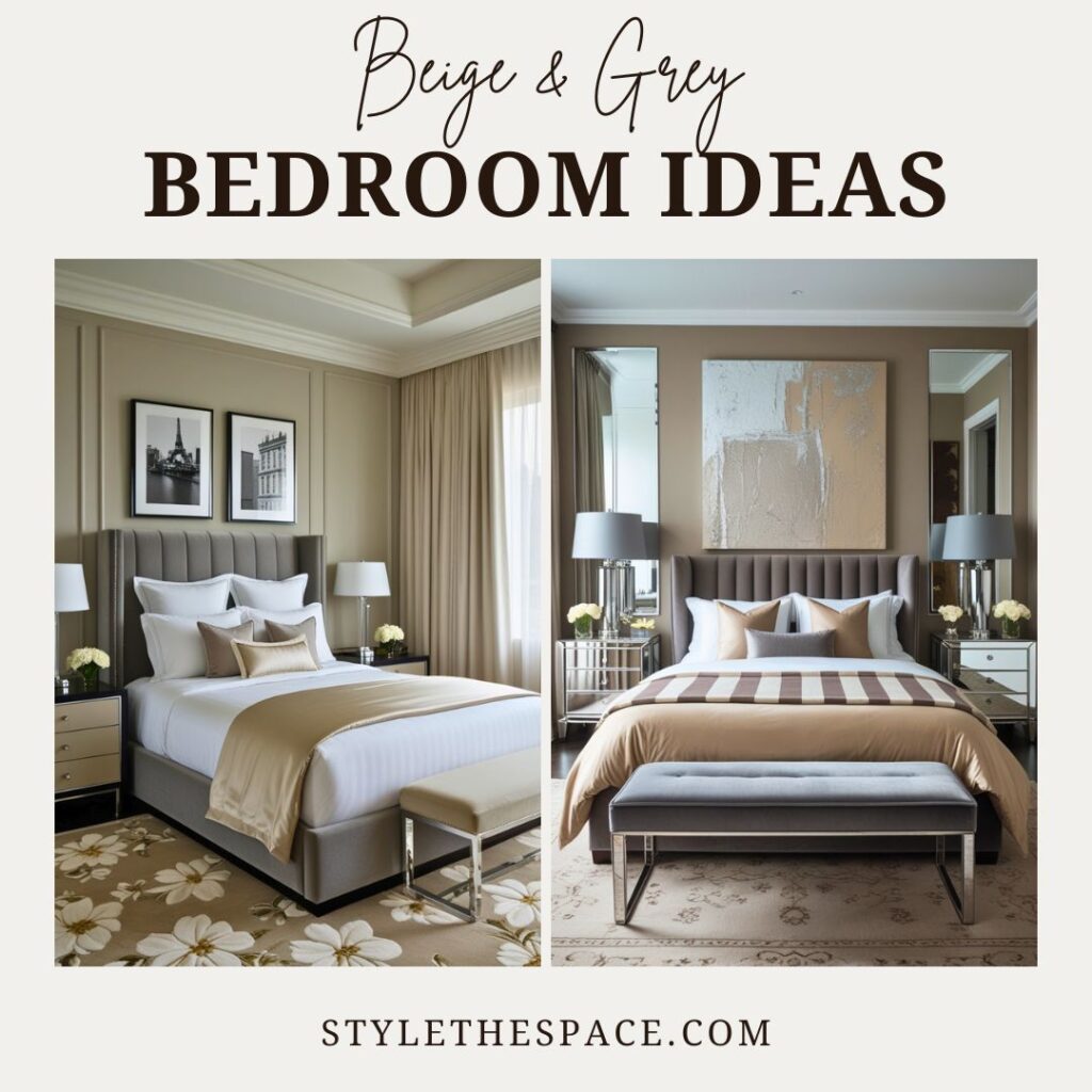 Beige and Grey Bedroom Ideas