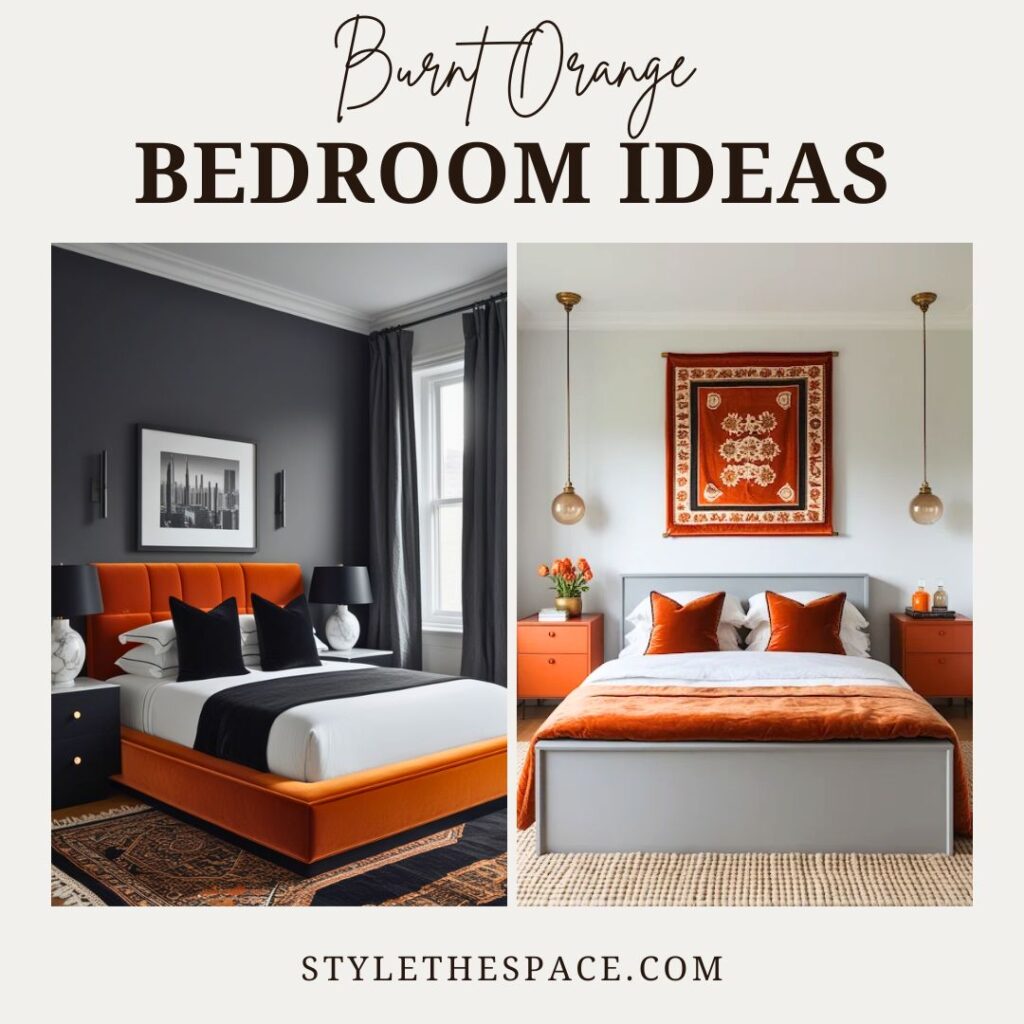 Burnt Orange Bedroom Ideas