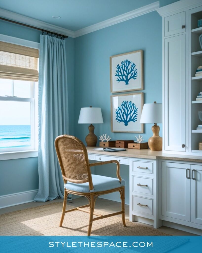 coastal home office