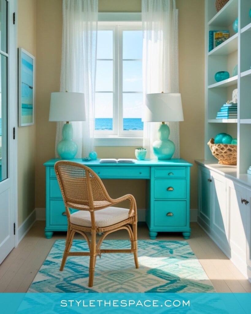 coastal home office
