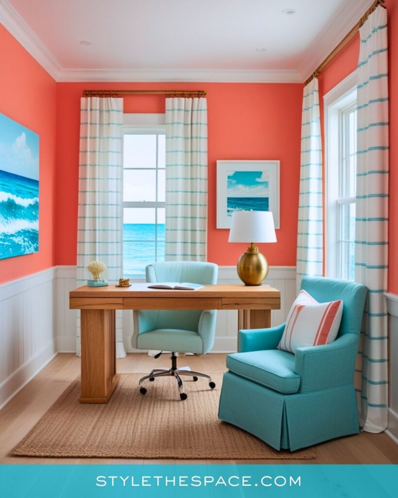 coastal home office