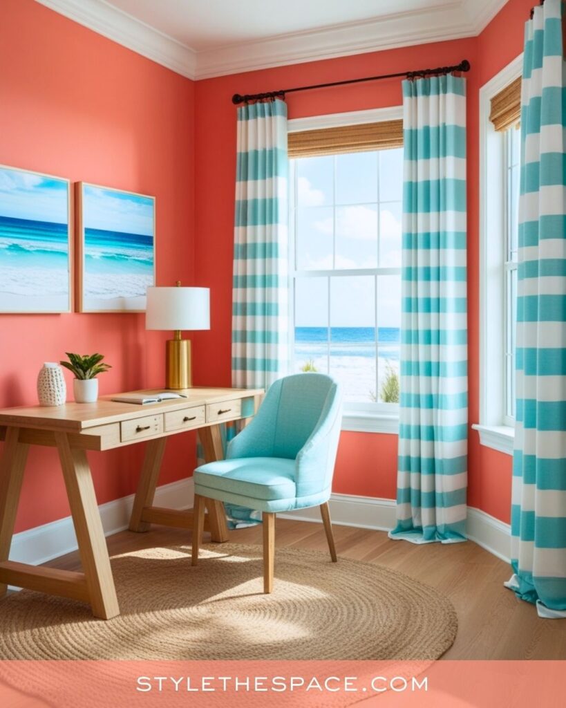 coastal home office
