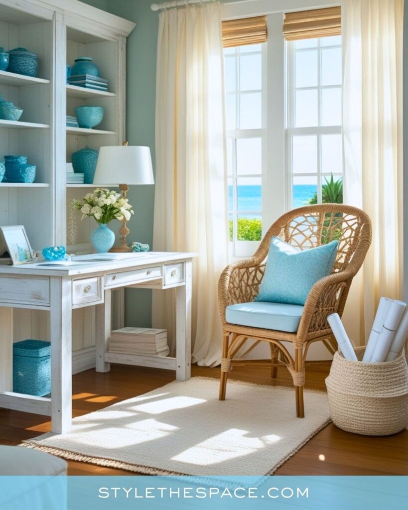 coastal home office