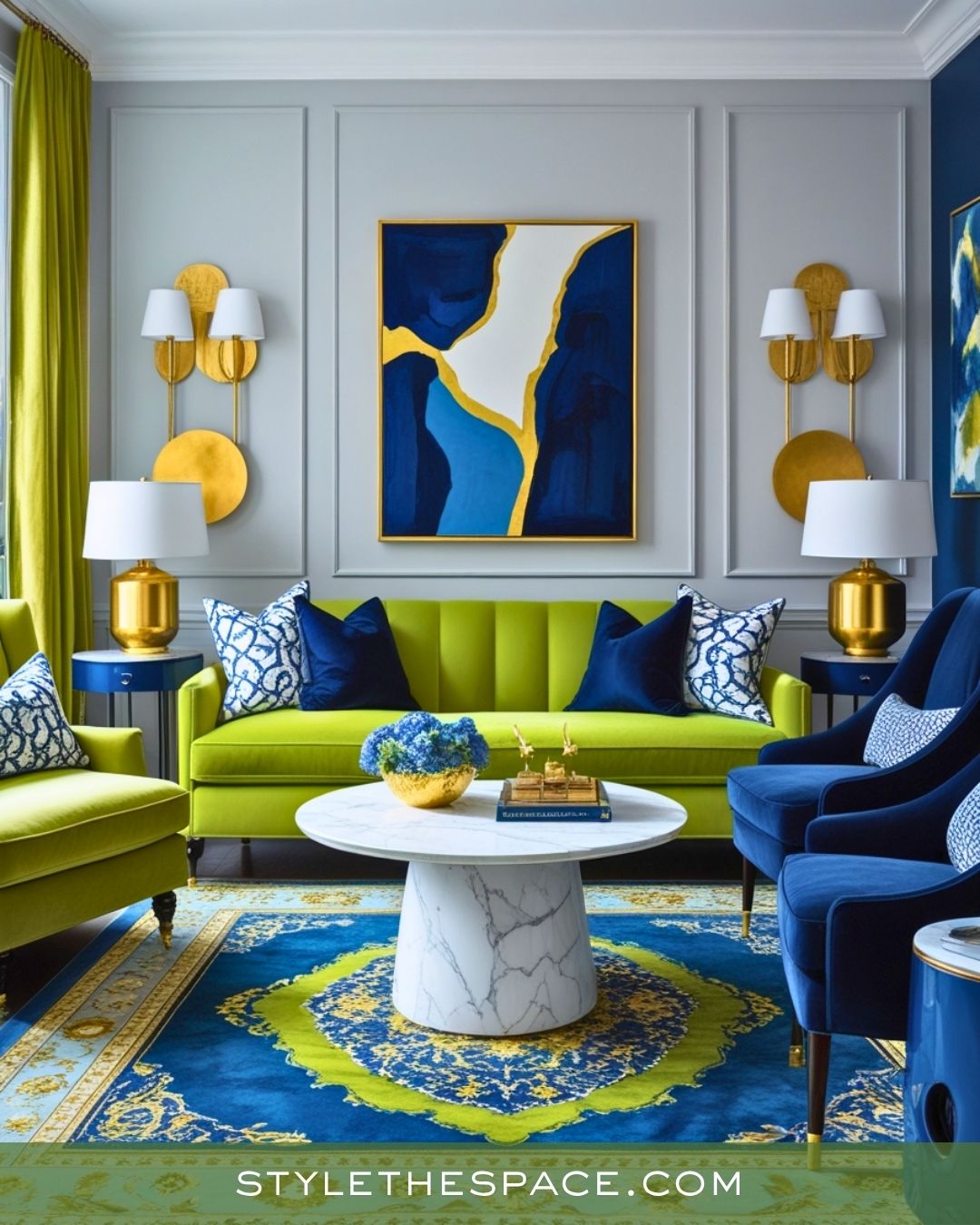 29 Beautiful Green Living Room Ideas for a Fresh and Stylish Home ...