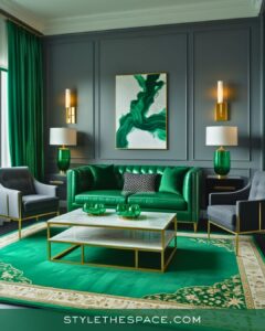 29 Beautiful Green Living Room Ideas for a Fresh and Stylish Home ...