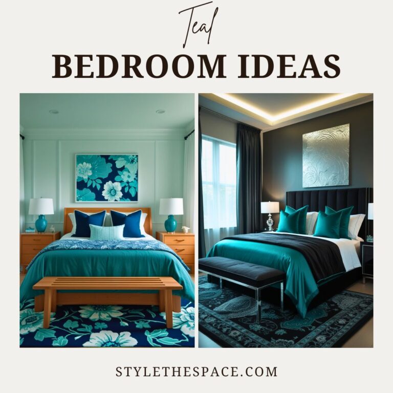 25 Inspiring Teal Bedroom Ideas for a Stylish and Happy Home - Style ...