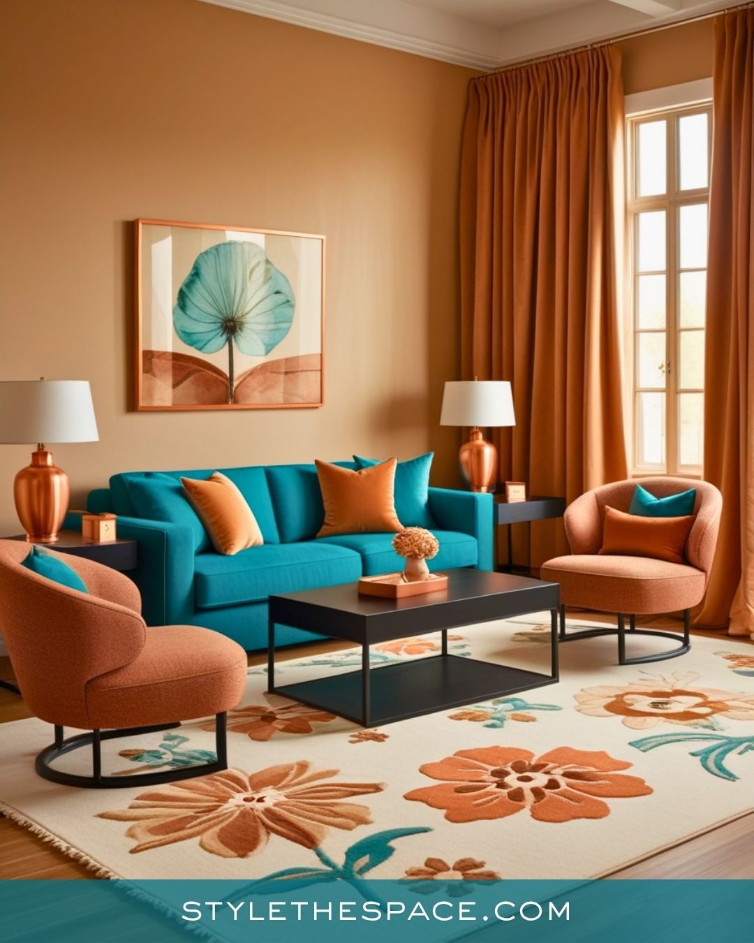 30 Stunning Teal Living Room Ideas That Will Transform Your Space ...