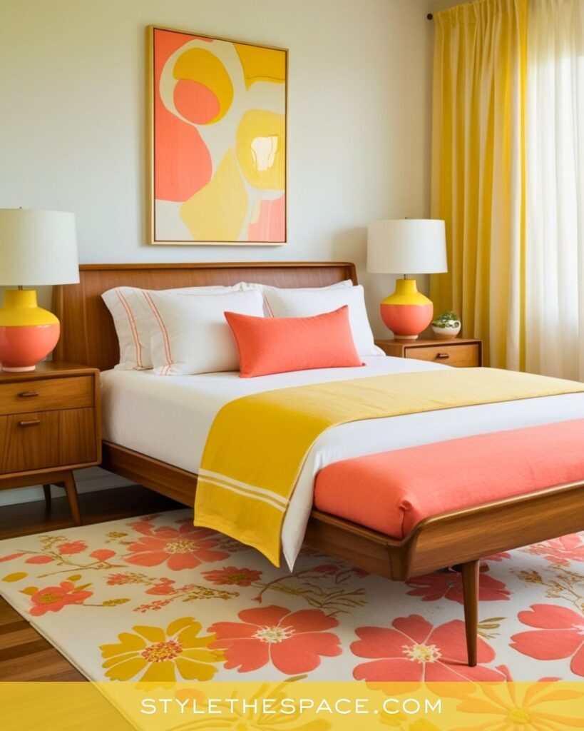 Sunlit Yellow Bedroom Inspiration