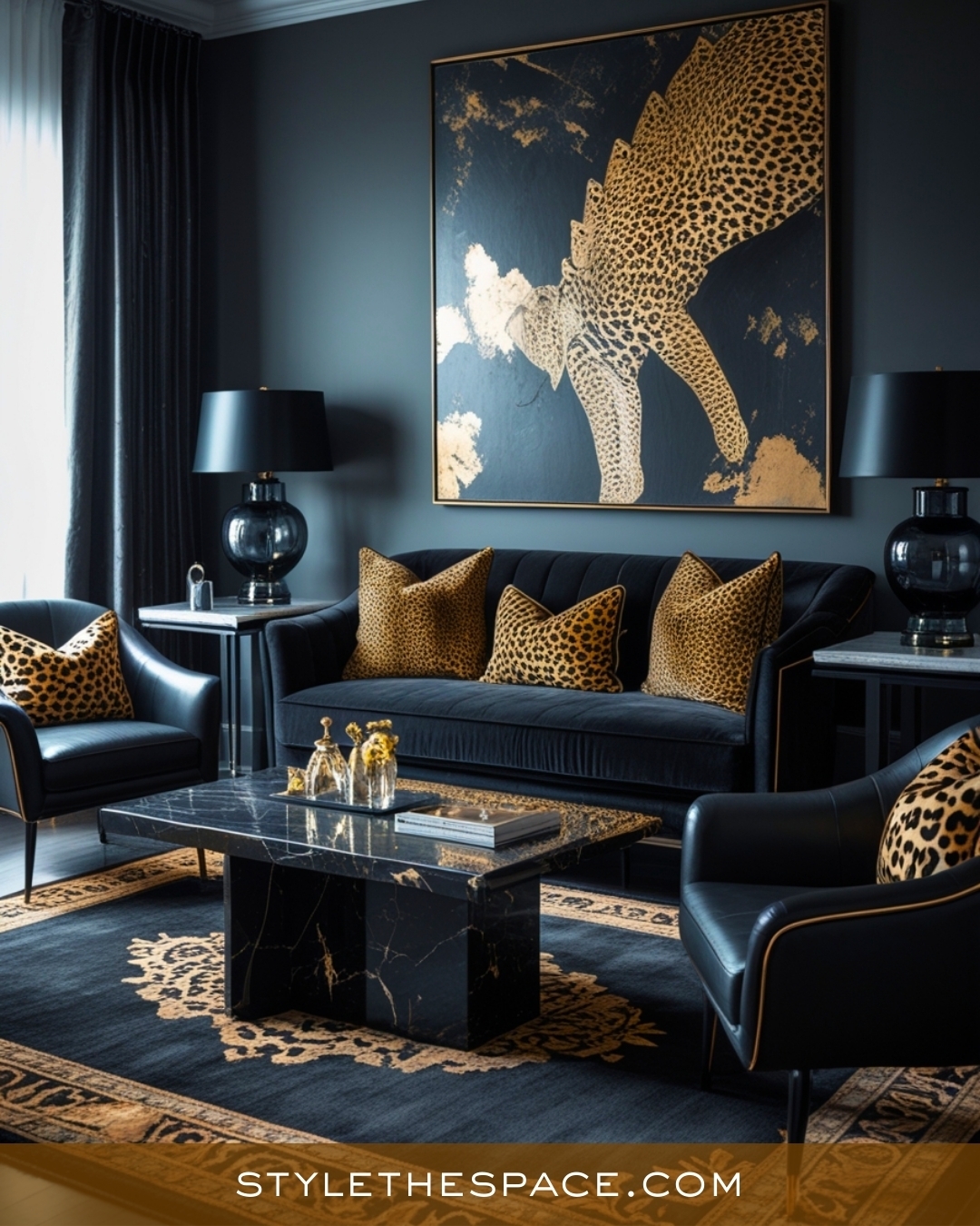 28 Leopard Print Living Room Ideas That Look Stylish and Timeless ...