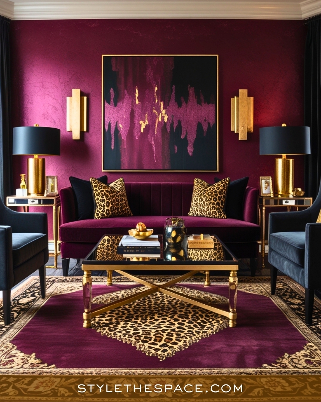 28 Leopard Print Living Room Ideas That Look Stylish and Timeless ...
