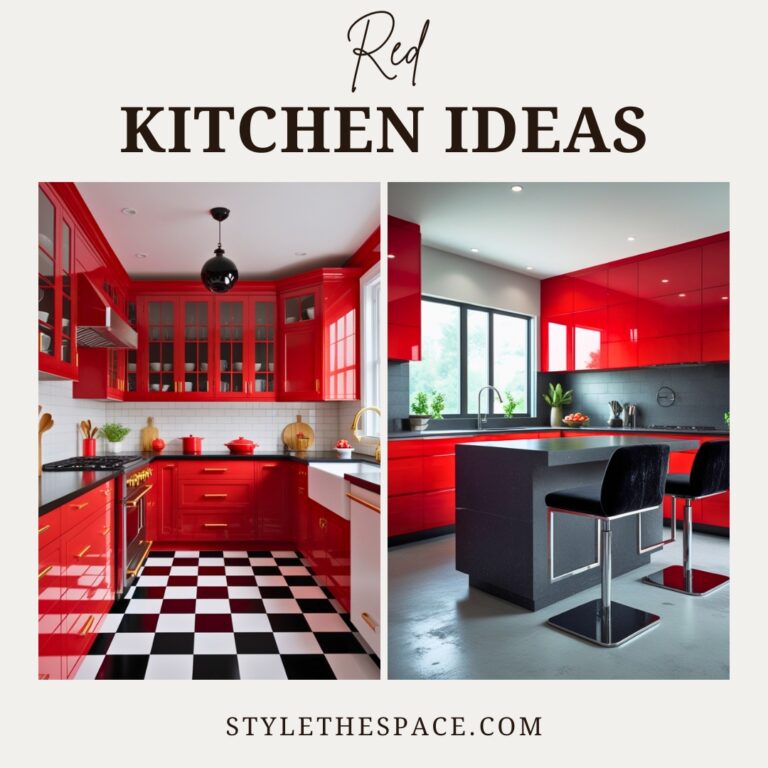 27 Red Kitchen Ideas That Feel Bold Stylish and Surprisingly Timeless ...
