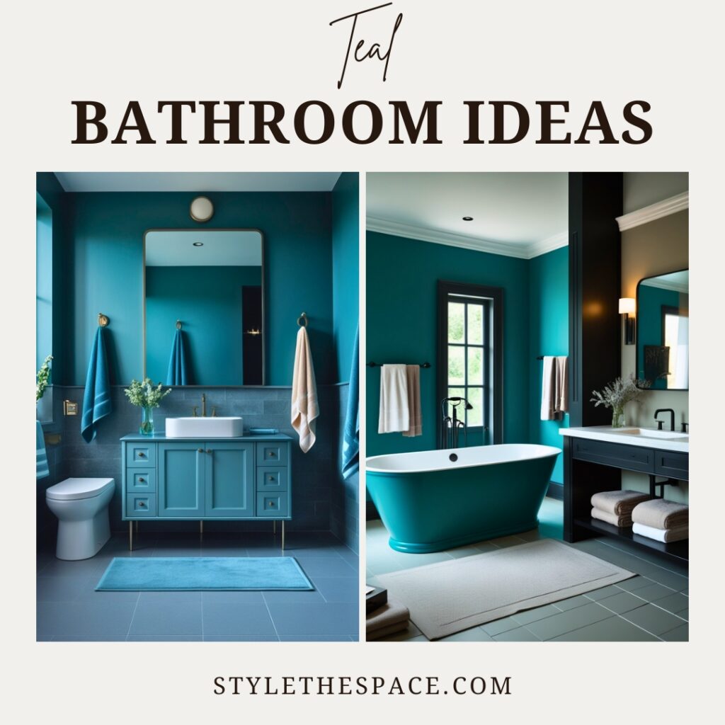 Teal Bathroom Ideas