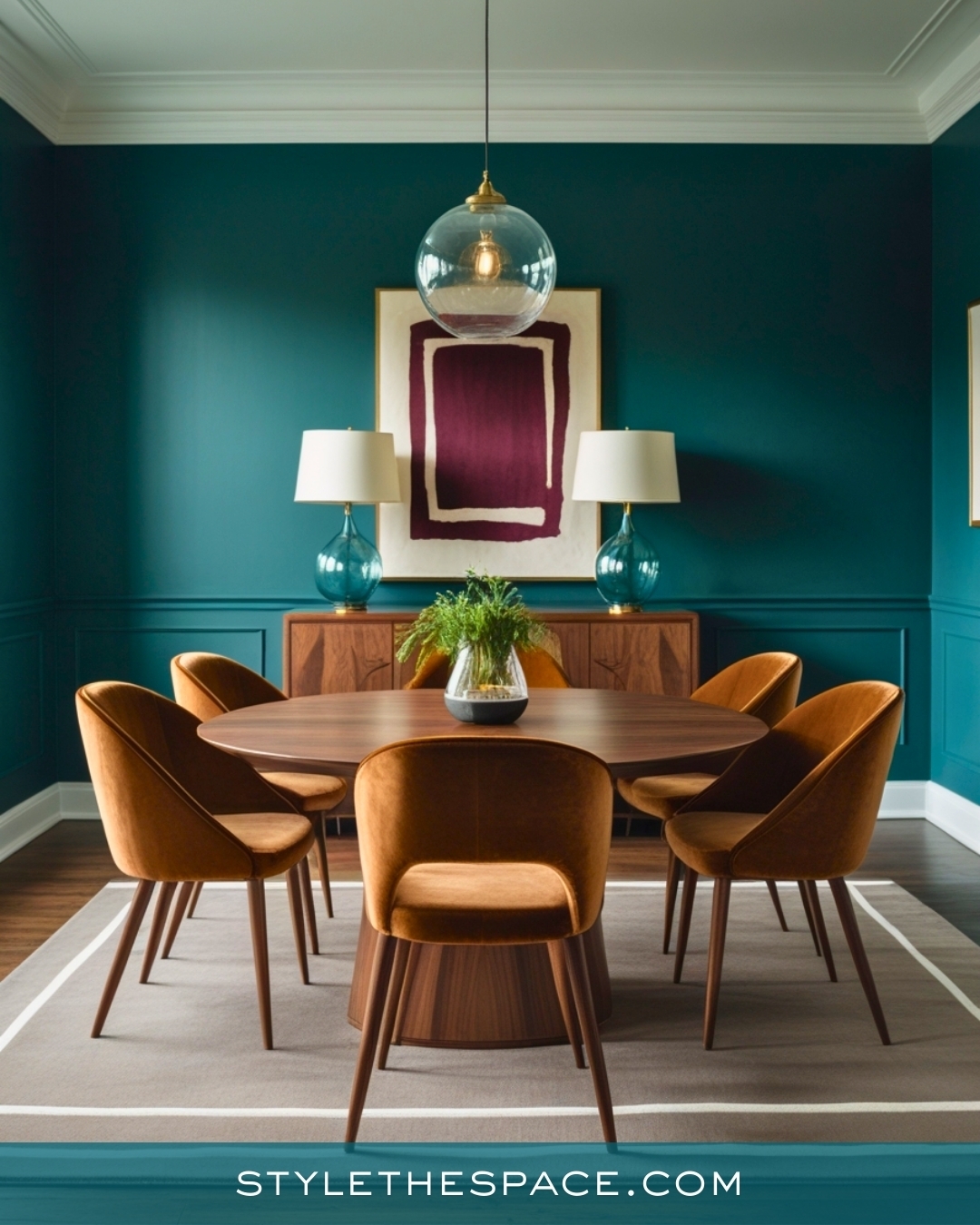 23 Stunning Teal Dining Room Ideas That Feel Stylish and Inviting ...