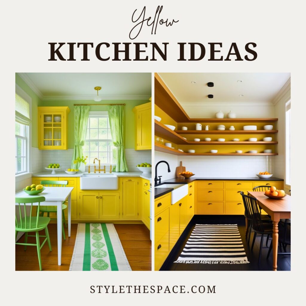 YELLOW KITCHEN IDEAS