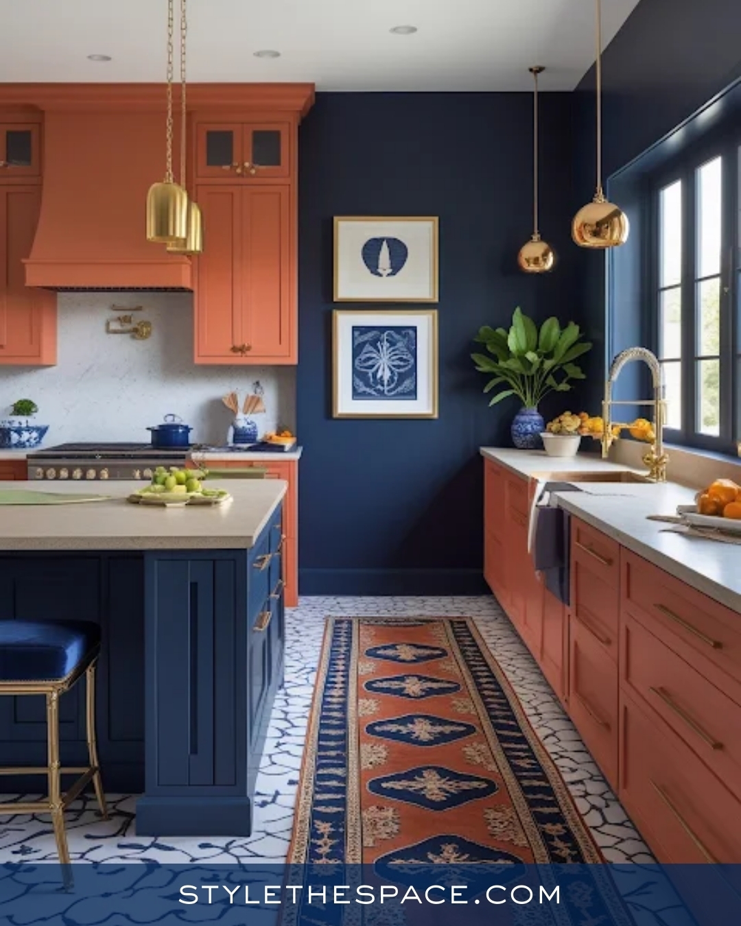 33 Navy Blue Kitchen Ideas That Look Stylish, Timeless, and Inviting ...