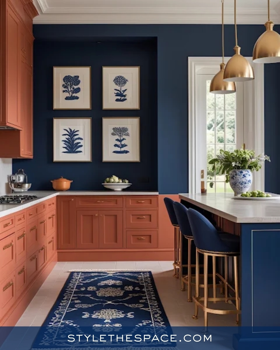 33 Navy Blue Kitchen Ideas That Look Stylish, Timeless, and Inviting ...