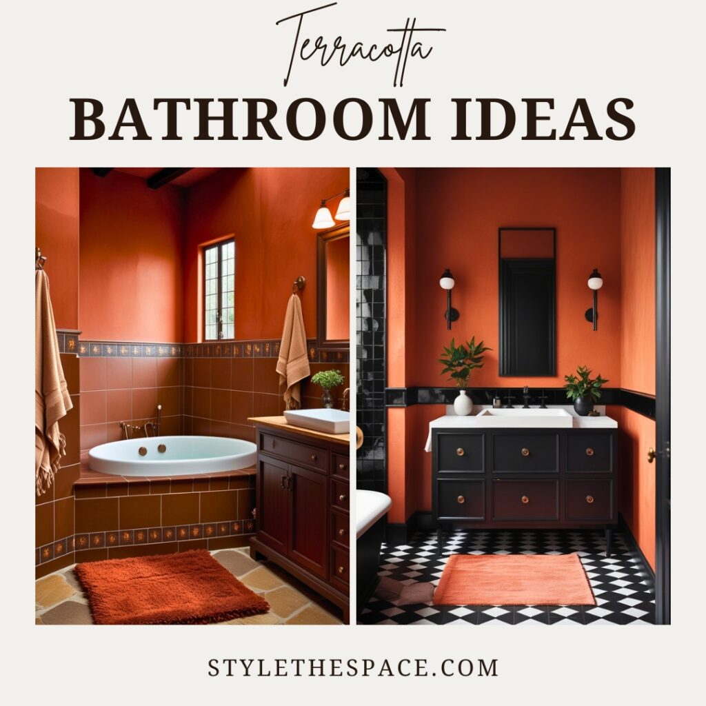 Terracotta Bathroom Ideas